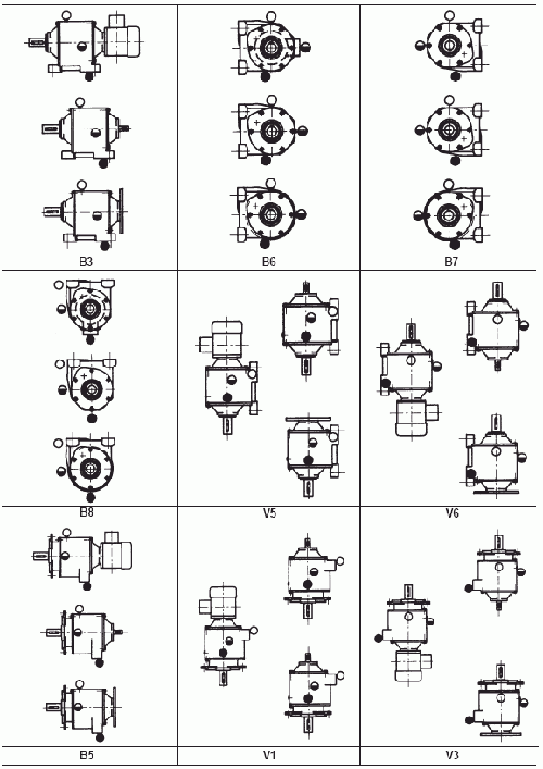 Чертеж 10 Монтажные позиции
